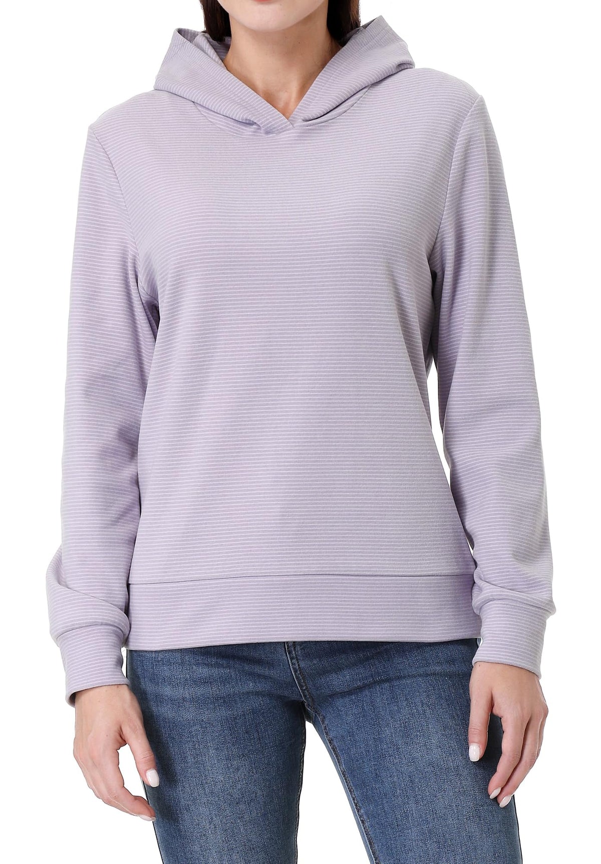 MOERDENG Womens Lightweight Sport Hoodies Hooded Sweatshirts 2024 Fall Long Sleeve Shirts